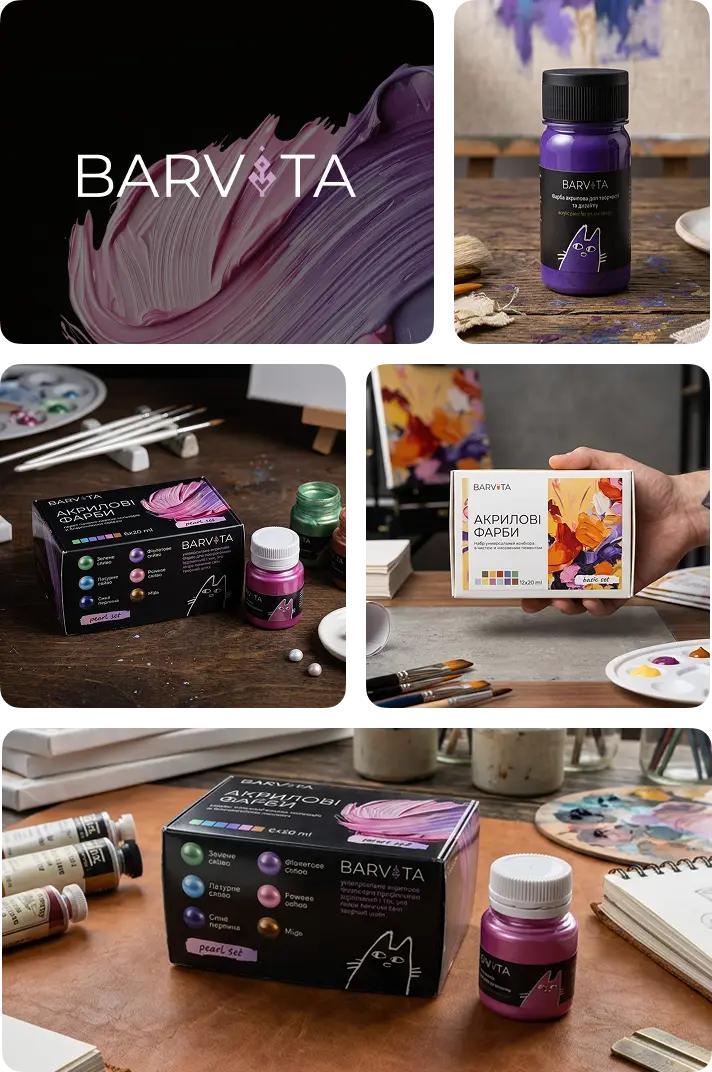 Barvita brand development showcase