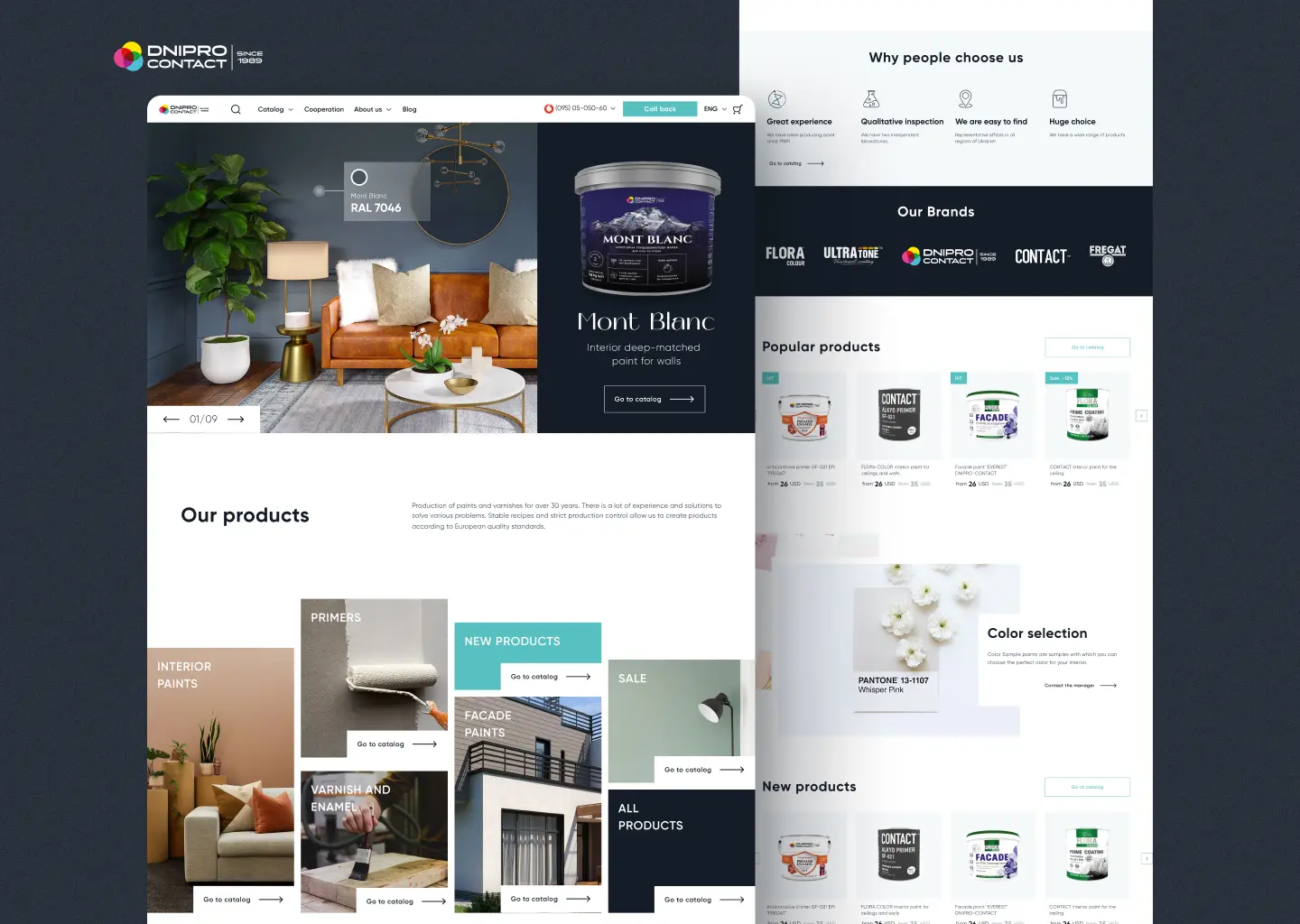 Dnipro Contact branding